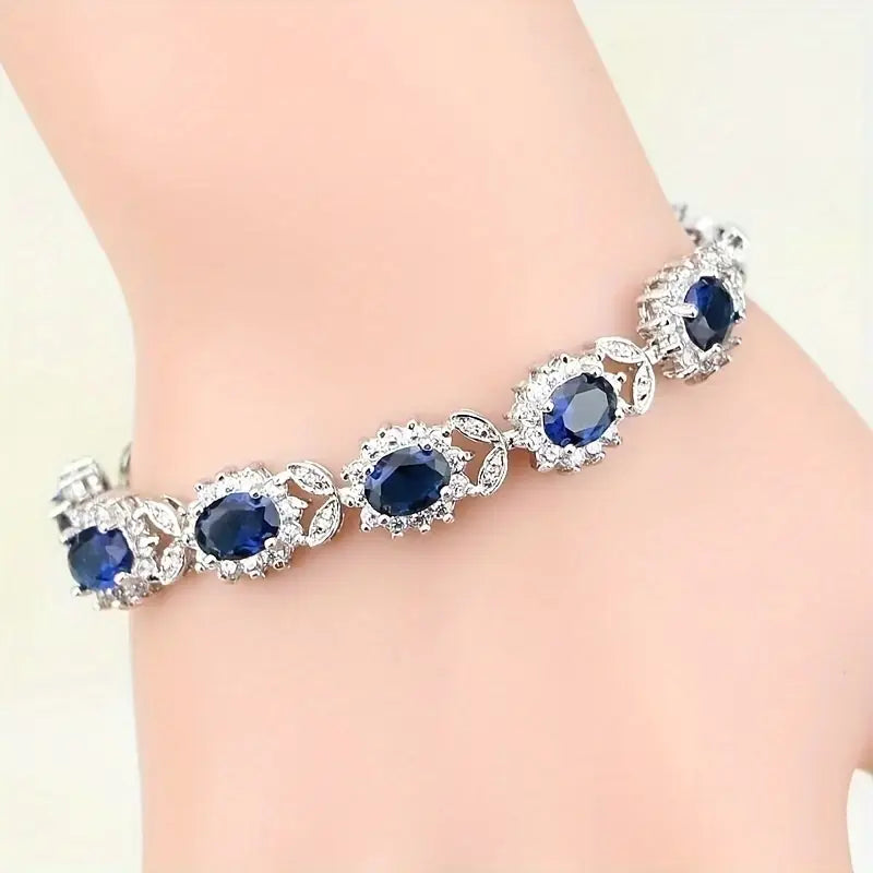 Iridessa Bluevain Bracelet | White Gold