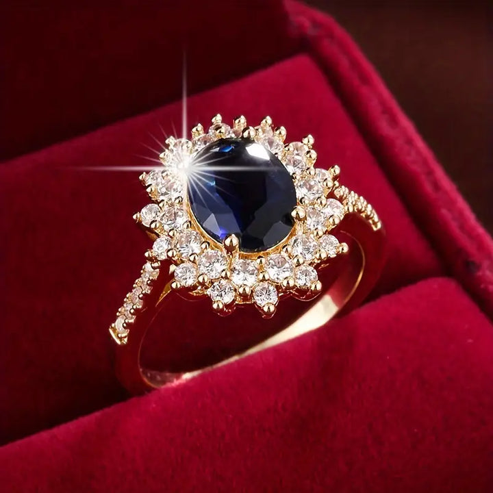 Vionne Saphirae Gold Ring